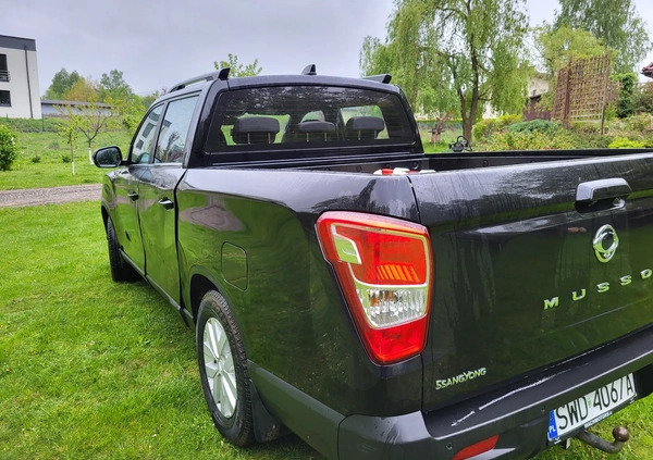 SsangYong Musso cena 123000 przebieg: 28000, rok produkcji 2022 z Dziwnów małe 46